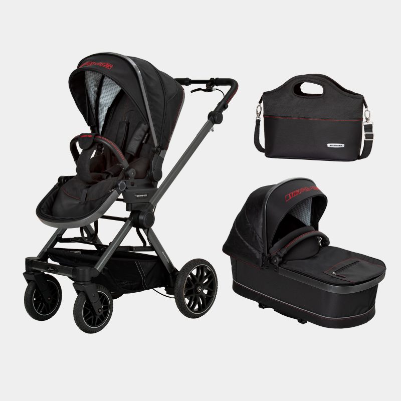 Carrito de bebé Mercedes AMG GT² Nachtschwarz