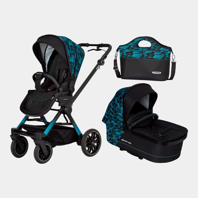 Carrito de Bebé Edición Limitada AMG GT² Hyperblue de Mercedes-Benz