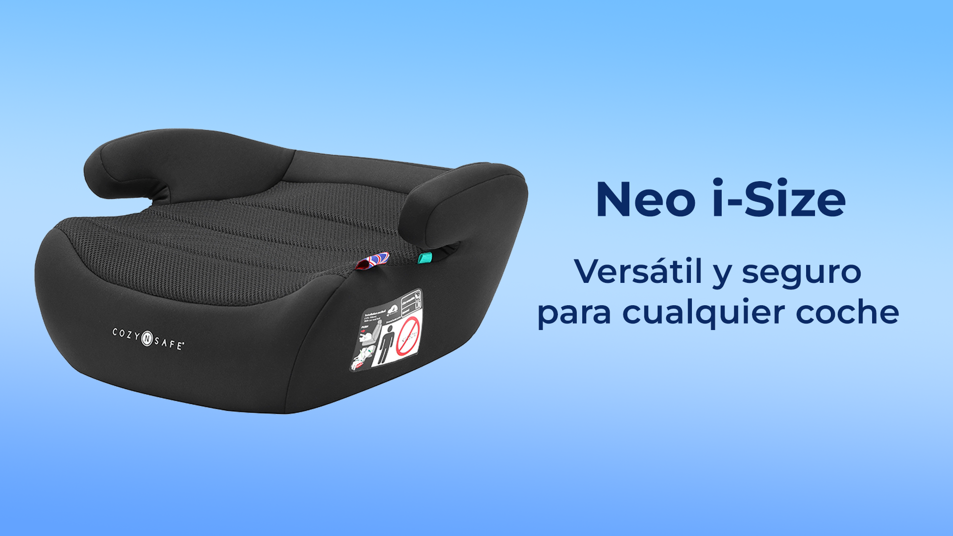 Alzador sin isofix sin respaldo